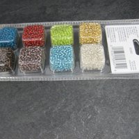 Glass Seed Bead Assortment by Cousin 1.4 Ounces