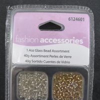 Glass Seed Bead Assortment by Cousin 1.4 Ounces