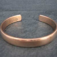 Heavy Estate Copper Cuff Bracelet 7 Inches