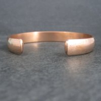 Heavy Estate Copper Cuff Bracelet 7 Inches