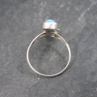 Dainty Southwestern Sterling Turquoise Ring