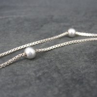 Italian Sterling Bead Chain 30 Inches