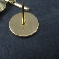 Vintage Gold Filled Round Tie Tack New Old Stock