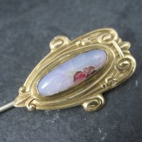 Art Nouveau Dragons Breath Stick Pin