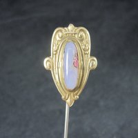 Art Nouveau Dragons Breath Stick Pin