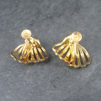 Vintage 12K Gold Filled Screw Back Earrings Forstner