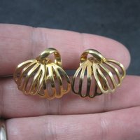 Vintage 12K Gold Filled Screw Back Earrings Forstner