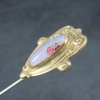 Art Nouveau Dragons Breath Stick Pin