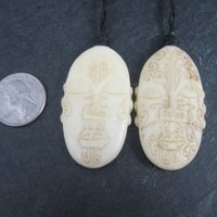 Maori Mother and Father of Creation Pendants Necklaces