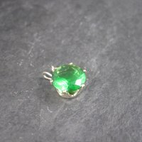 Sterling 10mm May Birthstone Pendant