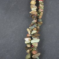 Southwestern 3 Strand Earthy Bead Necklace