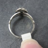 Vintage Southwestern Sterling Hematite Ring