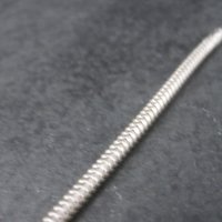 Italian Sterling 3mm Snake Chain Bracelet 7.25 Inches