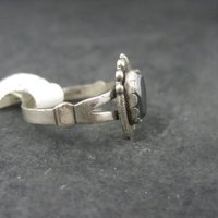 Vintage Southwestern Sterling Hematite Ring