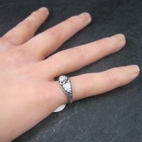 Vintage Black Hills Sterling Silver Ring New Old Stock Size 5