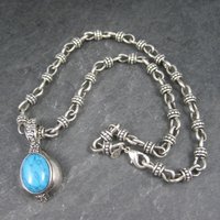 Vintage Faux Turquoise Necklace Premiere Designs