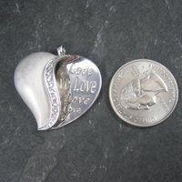 Sterling Silver Love Heart Pendant Ross Simons