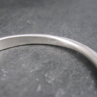 Southwestern Sterling Cuff Bracelet 6 Inches