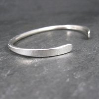 Southwestern Sterling Cuff Bracelet 6 Inches