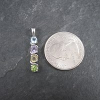 Small Sterling Gemstone Pendant Ross Simons