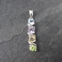 Small Sterling Gemstone Pendant Ross Simons