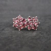 Vintage Sterling Rhodolite Garnet Ring Size 9