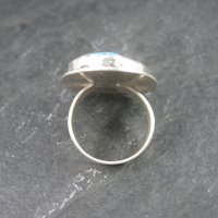 Vintage Navajo Sterling Turquoise Ring Size 7