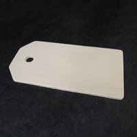 Unfinished Wooden Gift Tags 3.25 Inches by Crafters Closet