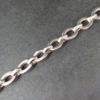 Chunky Vintage Italian Sterling Bracelet 8.25 Inches