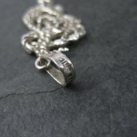 Vintage Sterling Mermaid Pendant