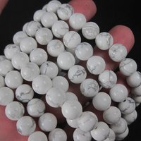 Californian 8mm Round Howlite Beads 160pcs