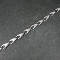 Vintage Italian Sterling Bracelet 7.5 Inches