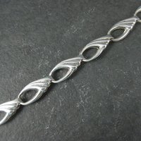 Vintage Italian Sterling Bracelet 7.5 Inches