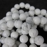 Californian 8mm Round Howlite Beads 160pcs