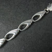 Vintage Italian Sterling Bracelet 7.5 Inches