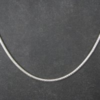 Italian Sterling 2mm Snake Chain 24 Inches