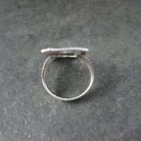 Long Southwestern Hopi Sterling Ring Size 7