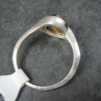 Vintage Sterling Tigers Eye Ring Size 9 NOS