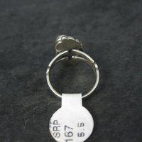 Southwestern Sterling Paua Sell Feather Ring NOS Multiple Sizes Available