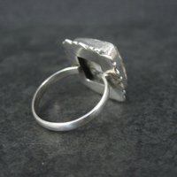 Vintage Sterling Jasper Ring Size 8