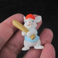 1989 -1990  Hallmark Baseball Rabbit Figurine