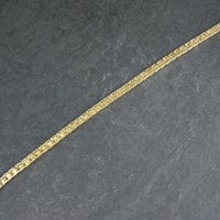 Vintage Vermeil Sterling Diamond Bracelet 7.25 Inches Ross Simons