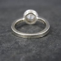 14K Diamond Halo Engagement Ring Size 5.5 Finelli