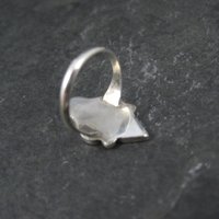 Inlaid Bird Ring Size 4 Southwestern Sterling Silver Inlay Jewelry