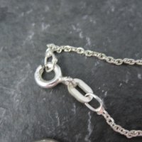 Simple Sterling Open Heart Pendant Necklace