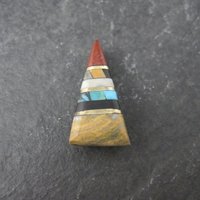 Santo Domingo Triangle Inlay Pendant