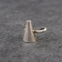 Vintage Megaphone Charm Cheerleader Charm Pendant