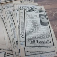 Huge Lot Craft of the Week Patterns 1978-1988