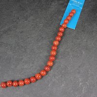 Hildie & Jo 8mm Round Natural Red Jasper Gemstone Bead Strand Discontinued