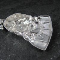 Vintage Sterling Jesus Pendant